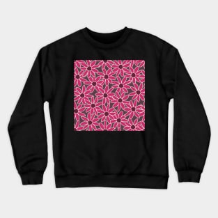 Daisy Garden - Hot Pink 2 Crewneck Sweatshirt